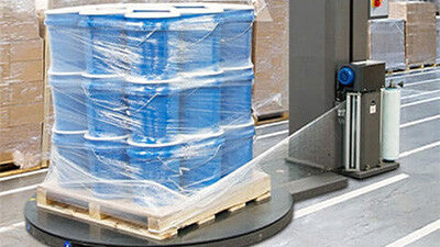 Secure your loads with pallet stretch wrapping