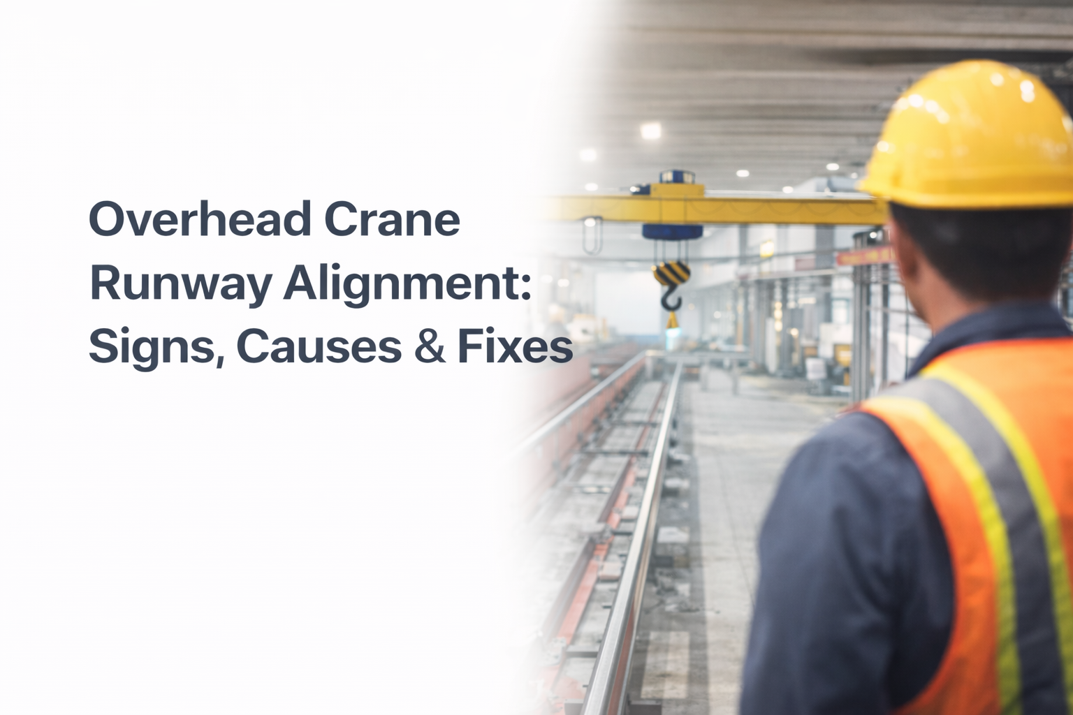 Overhead Crane Runway Alignment: Warning Signs, Causes, and How to Prevent Costly Damage