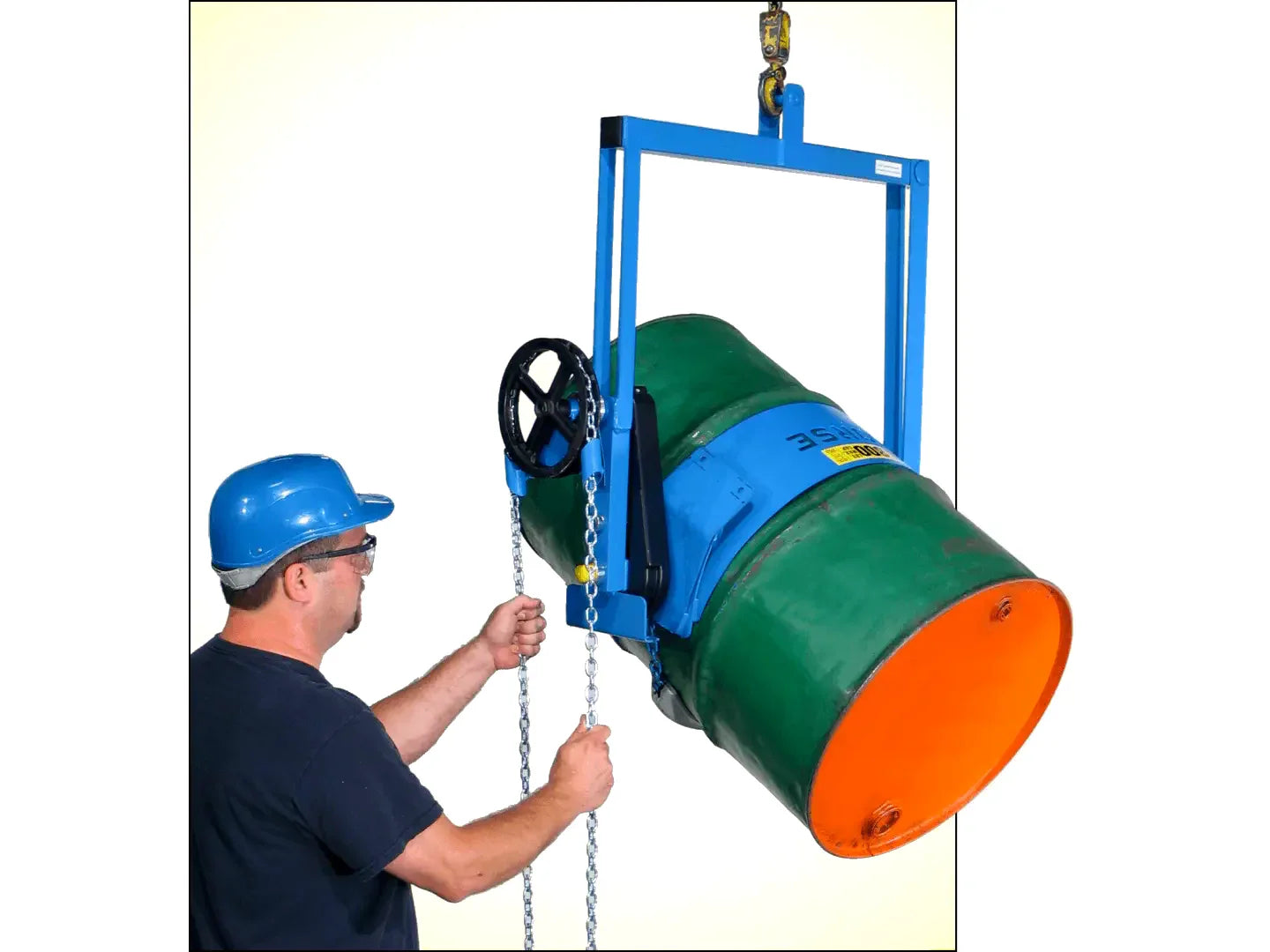 Lift and Pour Drum Handlers