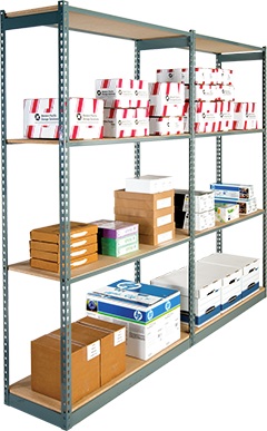 Long Span Racks Rivetier-2 – Heavy-Duty Warehouse Storage - HOJ Innovations