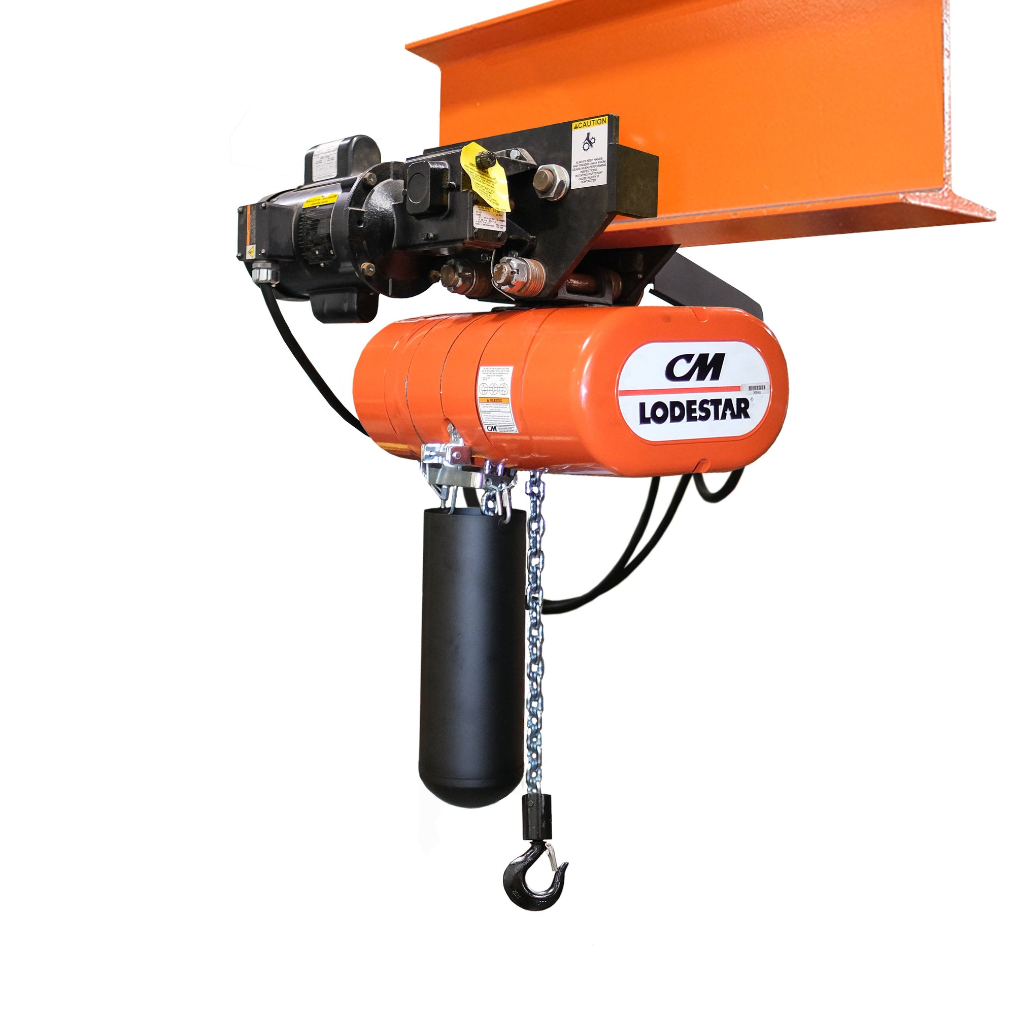 250 pounds - CM Classic Lodestar Electric Chain Hoist