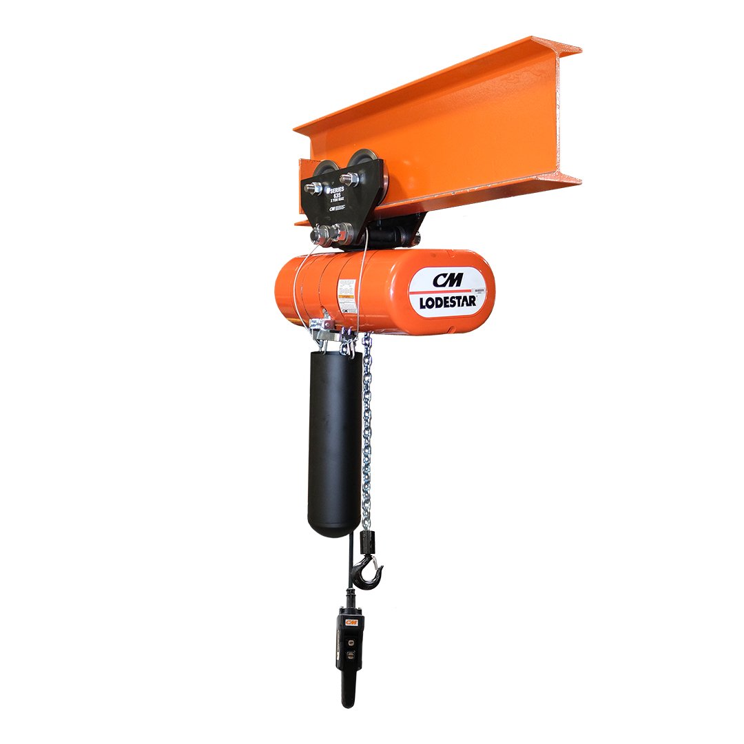 250 pounds - CM Classic Lodestar Electric Chain Hoist
