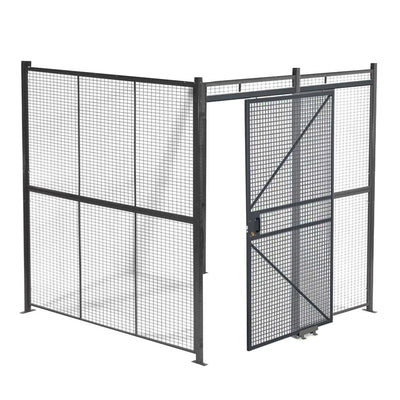 4-Sided Woven Wire Security Cage Kit